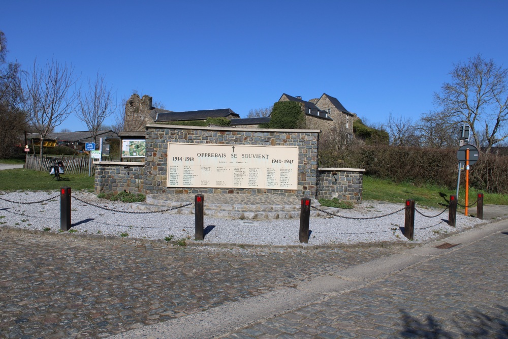 War Memorial Opprebais