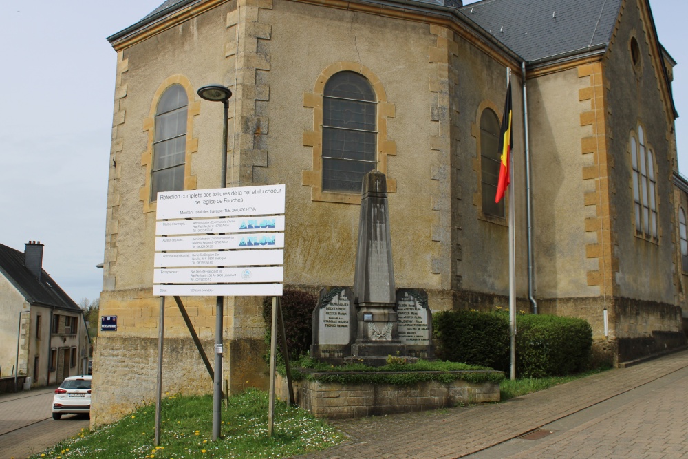 Oorlogsmonument Fouches #1