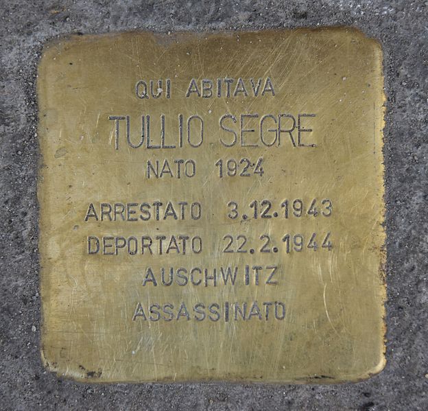 Stolpersteine Corso Dante 90 #2