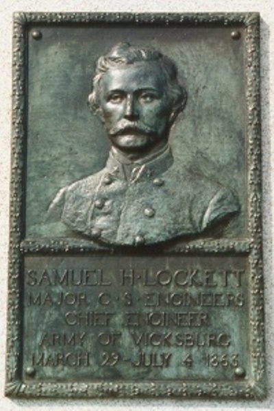 Gedenkteken Major Samuel H. Lockett (Confederates) #1