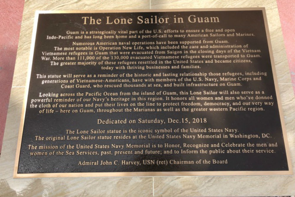 Memorial Lone Sailor Guam #1