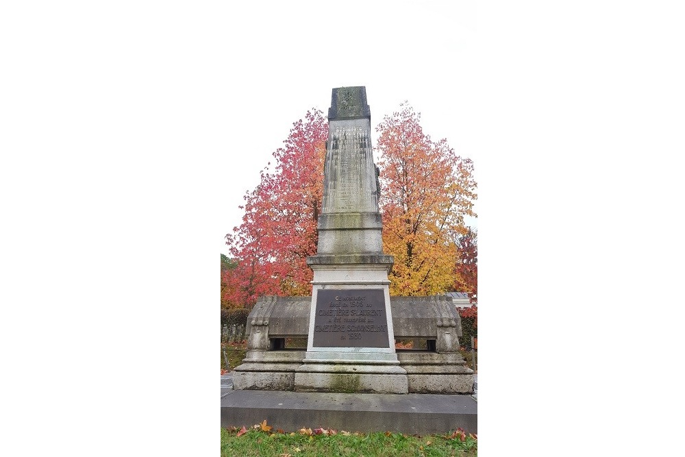 Monument Belegering Citadel van Antwerpen 1832 Schoonselhof