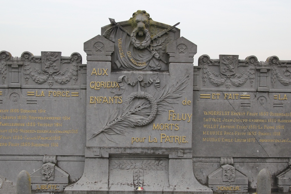 Oorlogsmonument Begraafplaats Feluy #2