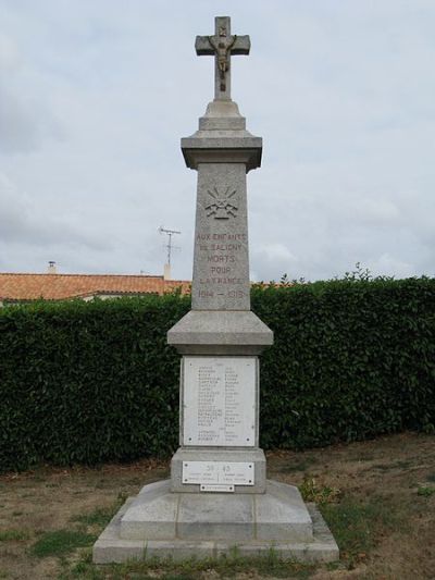 Oorlogsmonument Saligny #1