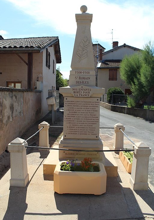 War Memorial Saint-Romain-des-les #1