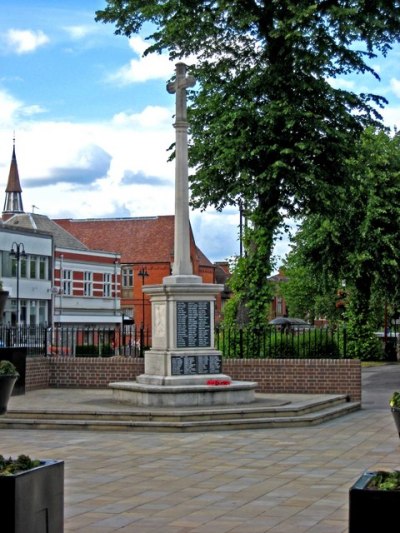 Oorlogsmonument Redditch #1