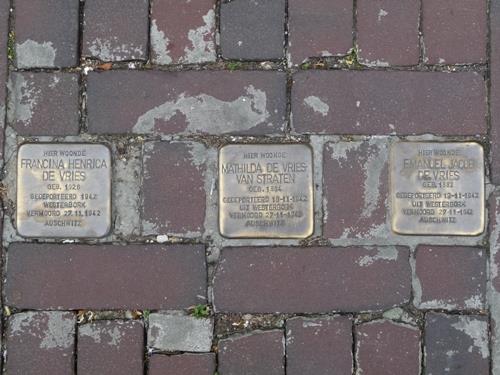 Stolpersteine Gamerschestraat 27