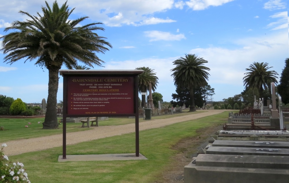Commonwealth War Graves Bairnsdale Public Cemetery #1