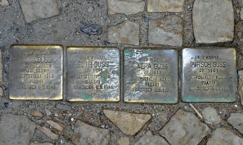 Stolpersteine Badenstrae 41 #1