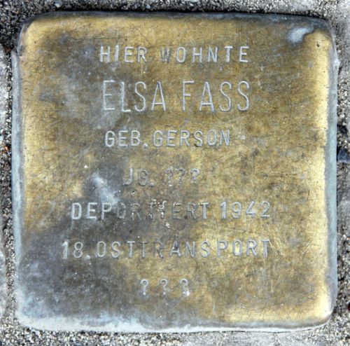 Stolperstein Schlesische Straße 20 #1