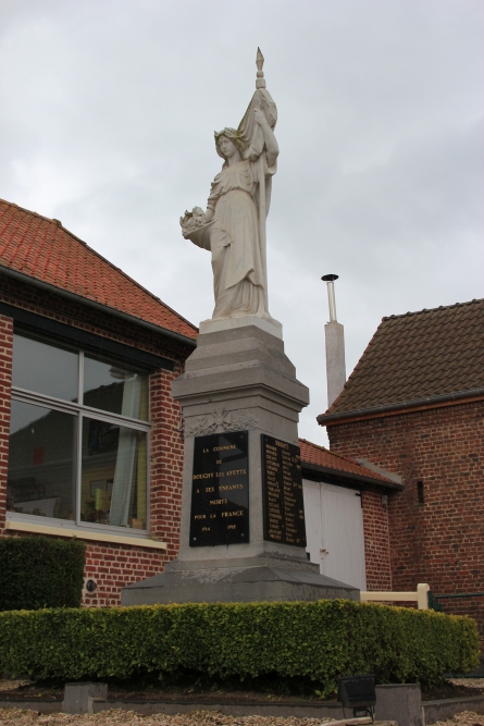 Oorlogsmonument Douchy-lès-Ayette #2