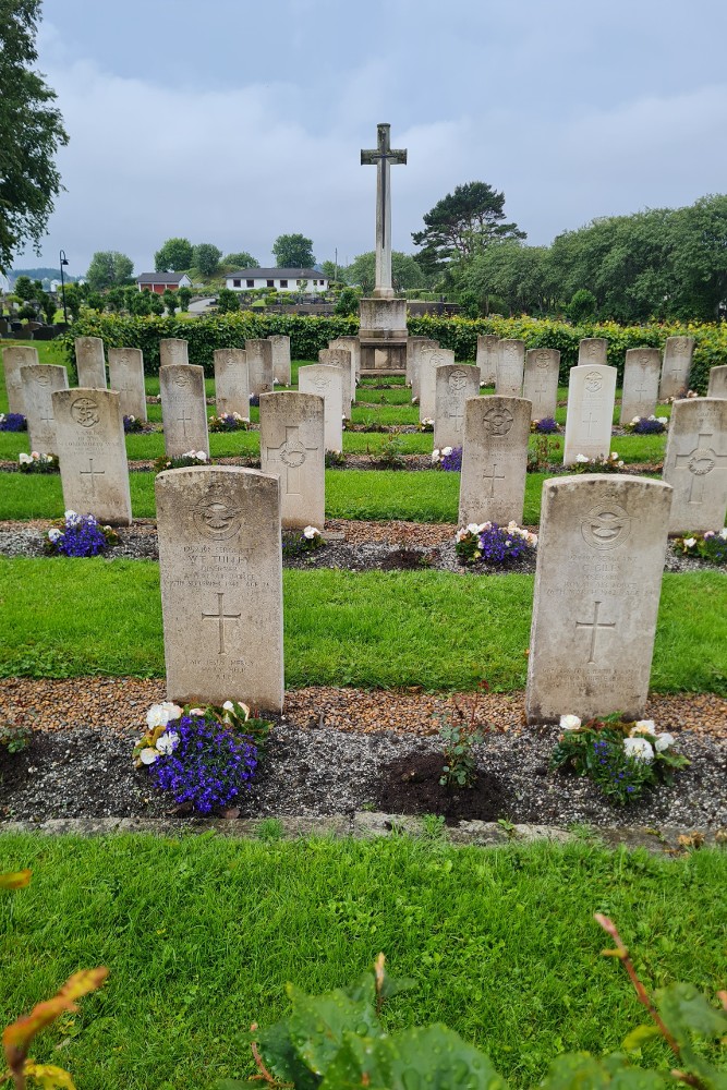 Oorlogsgraven van het Gemenebest Rossebro Begraafplaats
