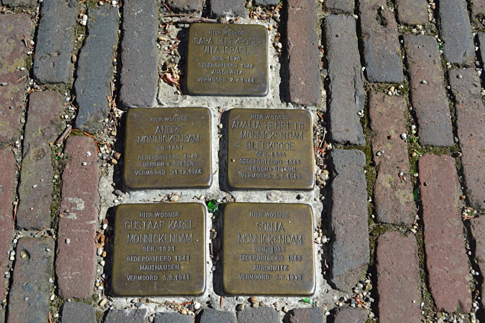 Stolpersteine Jonas Danil Meijerplein 15hs