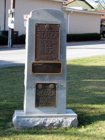 Oorlogsmonument Johnson County #1