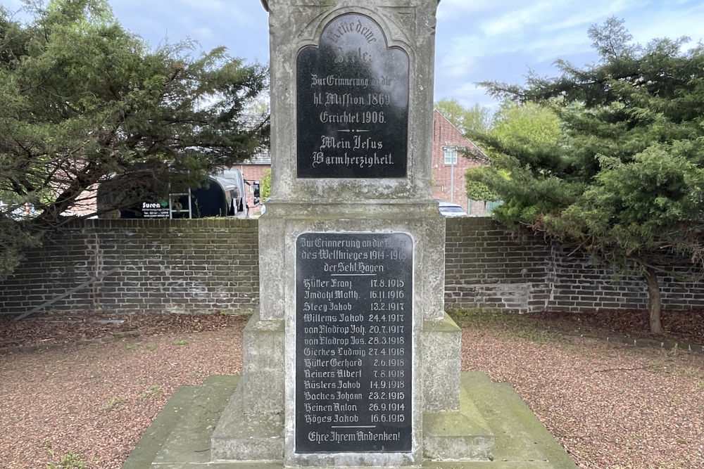 Oorlogsmonument Sekt. Hagen #5