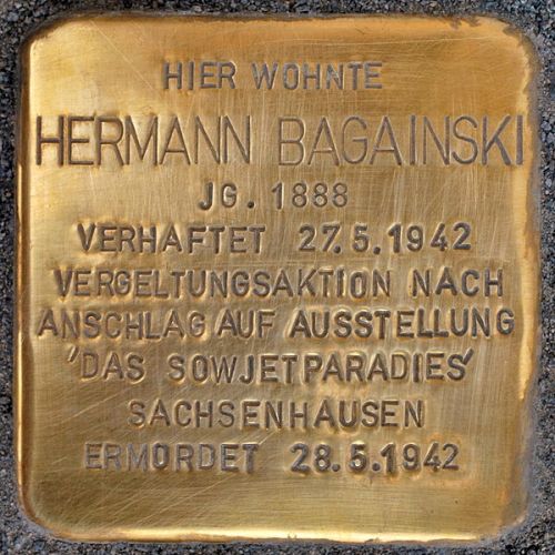 Stolpersteine Greifswalder Straße 202 #2