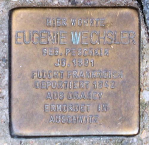 Stolpersteine Landhausstrae 44 #3