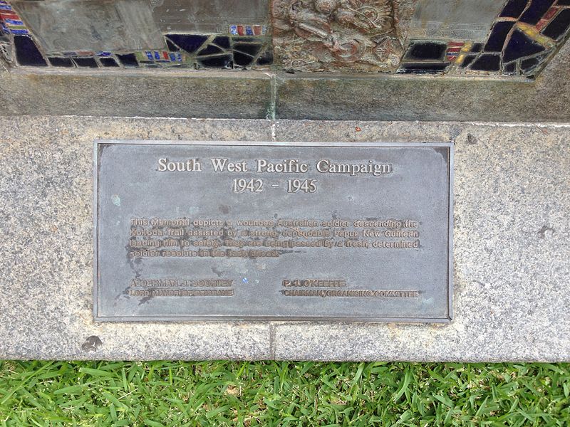 Statue SW Pacific Campaign ANZAC Square #3