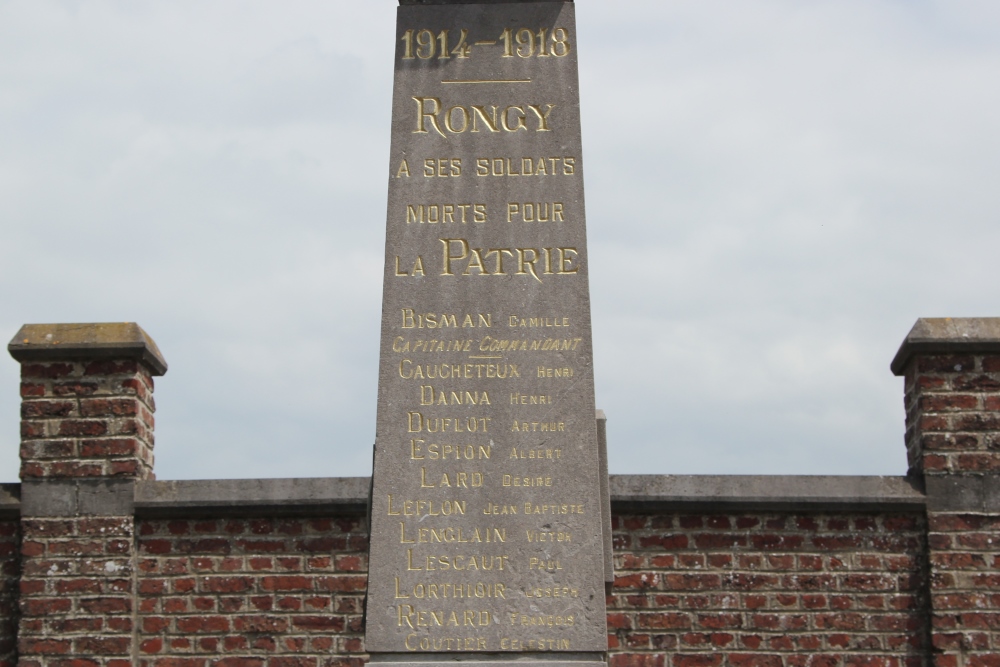 Oorlogsmonument Rongy #2