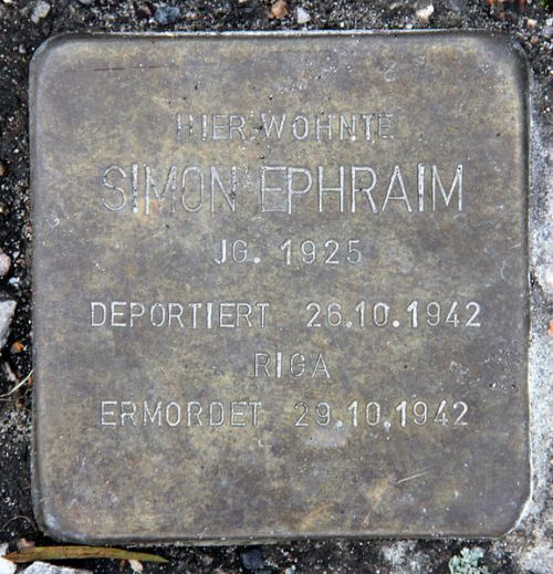 Stolpersteine Klopstockstraße 13 #5