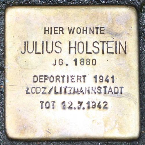 Stolpersteine Schwanenstraße 26 #2