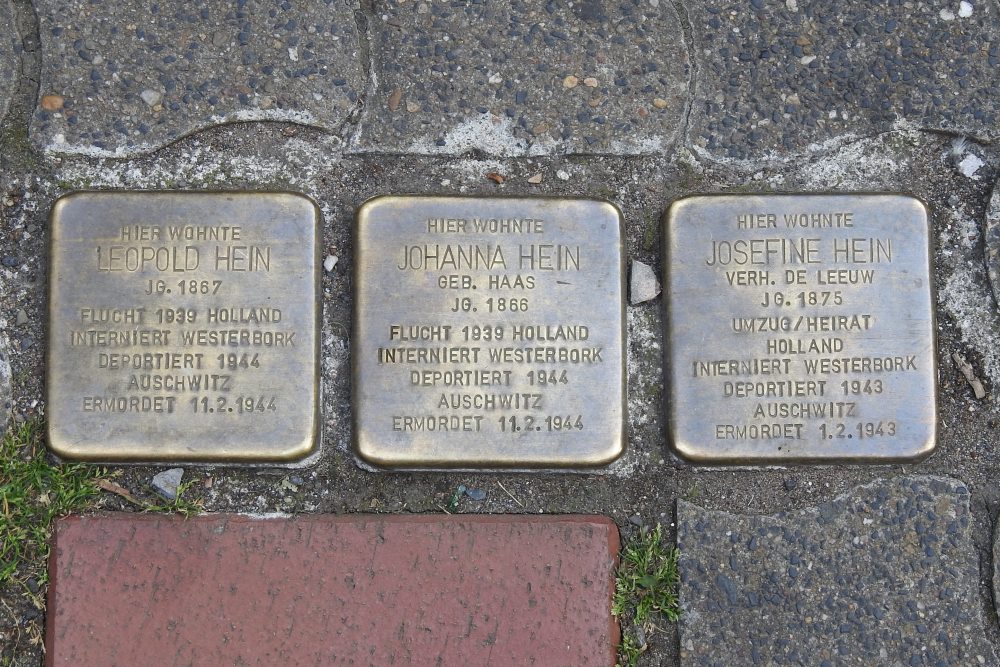 Stumbling Stones Endertstraße 1 #1