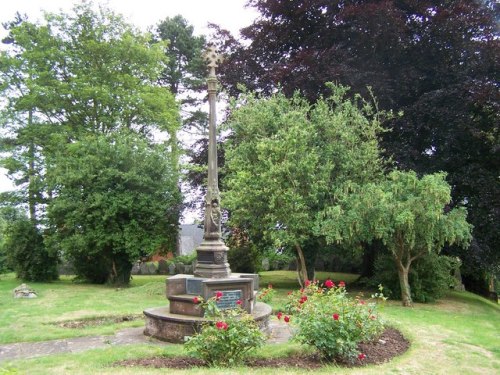 Oorlogsmonument Tutbury #1