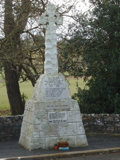 War Memorial Tynron #1