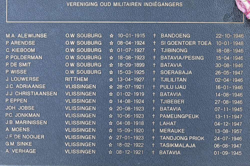 Dutch Indies Memorial #4