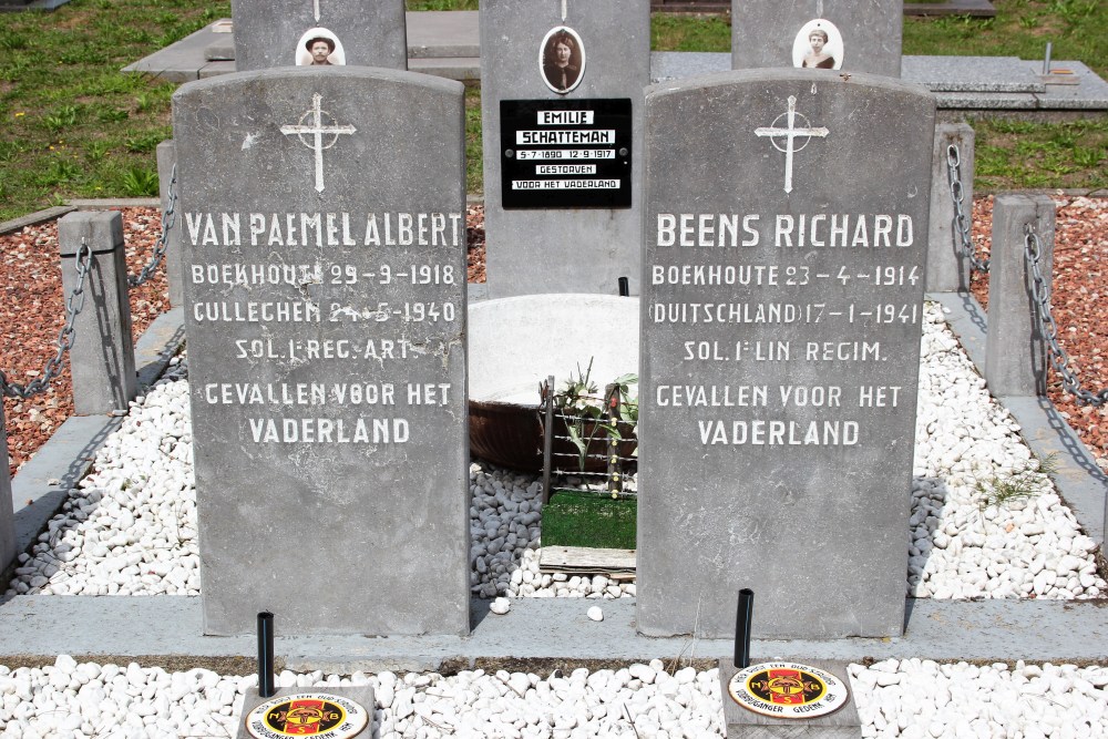 Belgian War Graves Boekhoute #3