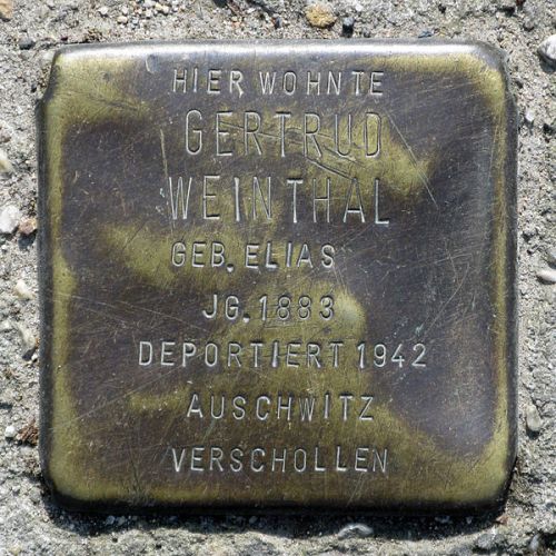 Stolpersteine Schillingstrae 14 #2