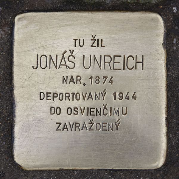 Stolpersteine Kapucnska 9