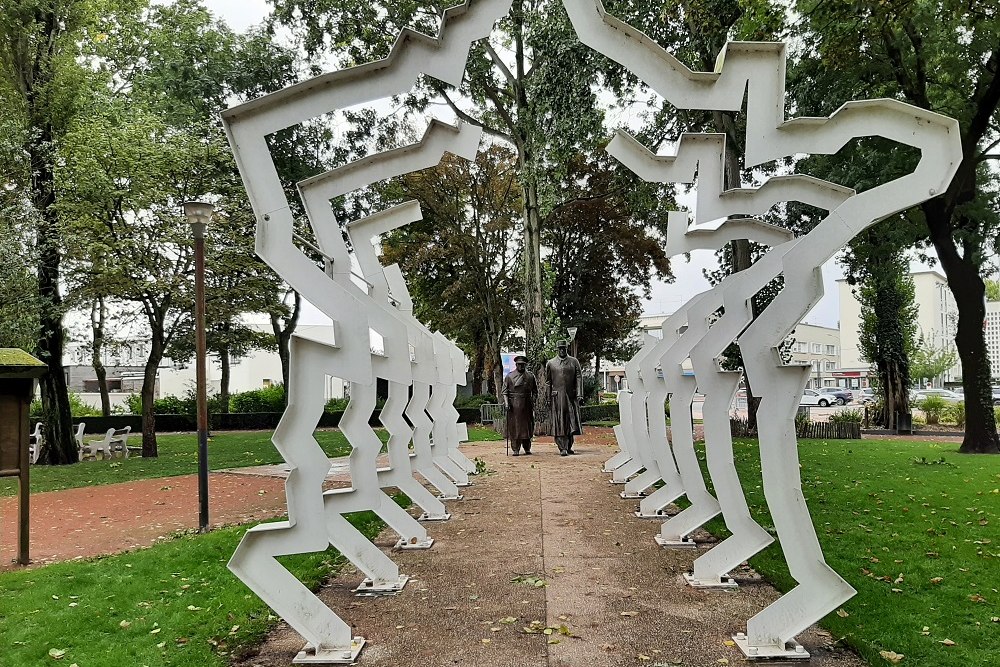 Monument De Gaulle en Churchill