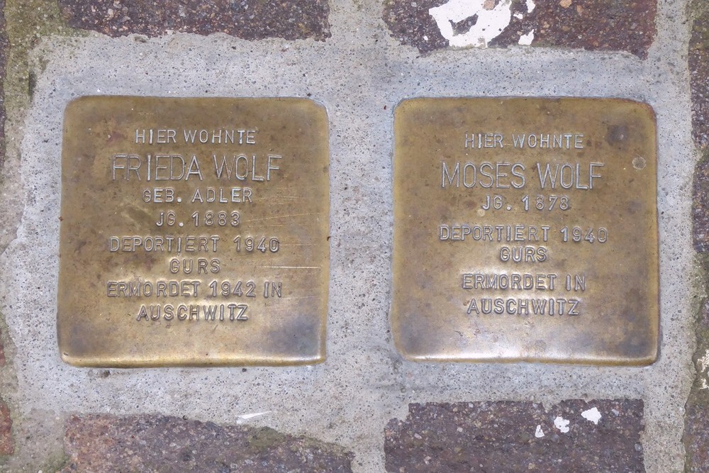 Stolpersteine Nebenrittergasse #2