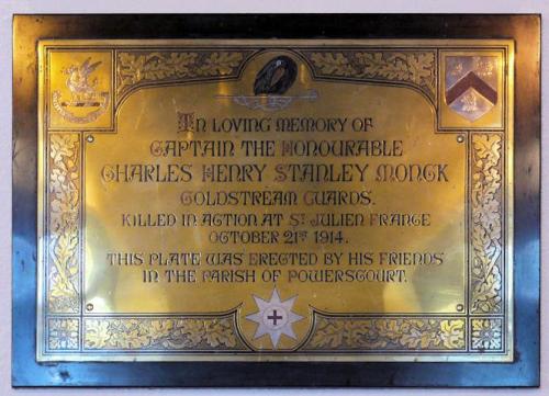 Oorlogsmonument St. Patrick's Church Enniskerry #2