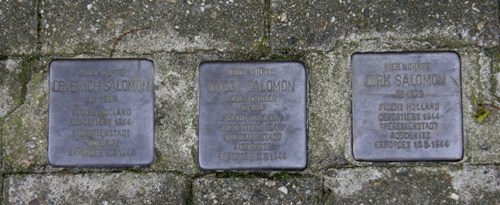 Stolpersteine Hölderlinstraße 11 #1