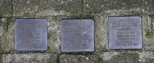 Stolpersteine Hlderlinstrae 11 #1