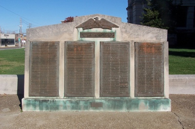Monument Veteranen Evansville