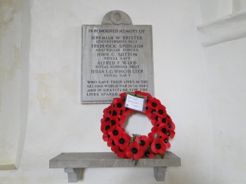 Oorlogsmonument All Saints Church #2