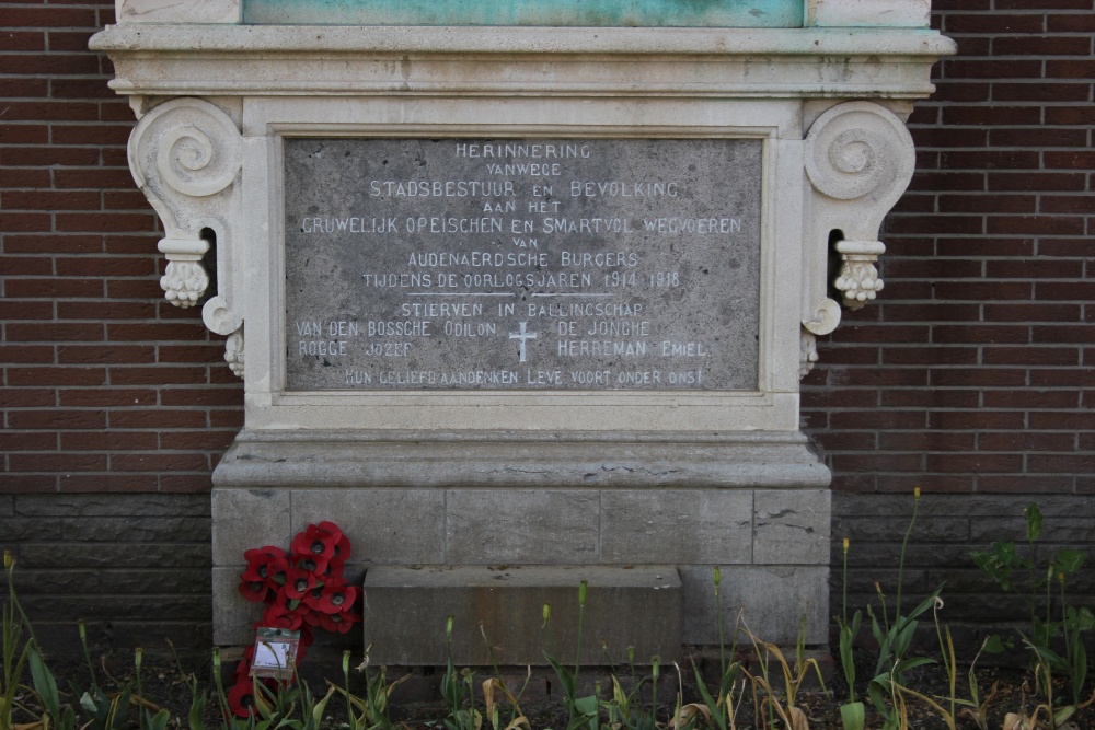 Memorial Deported Residents Oudenaarde #3