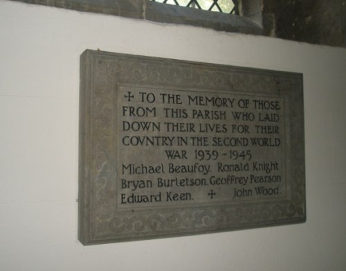 War Memorial St Peter and St Paul Church