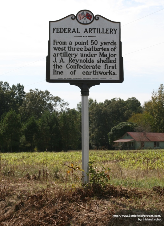 Marker Federal Artillery