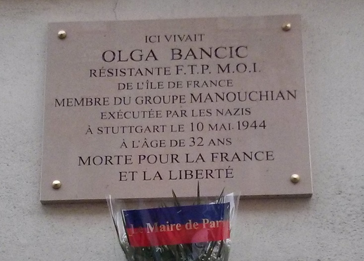 Memorial Olga Bancic #1
