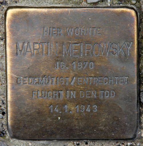 Stolpersteine Englerallee 6 #3