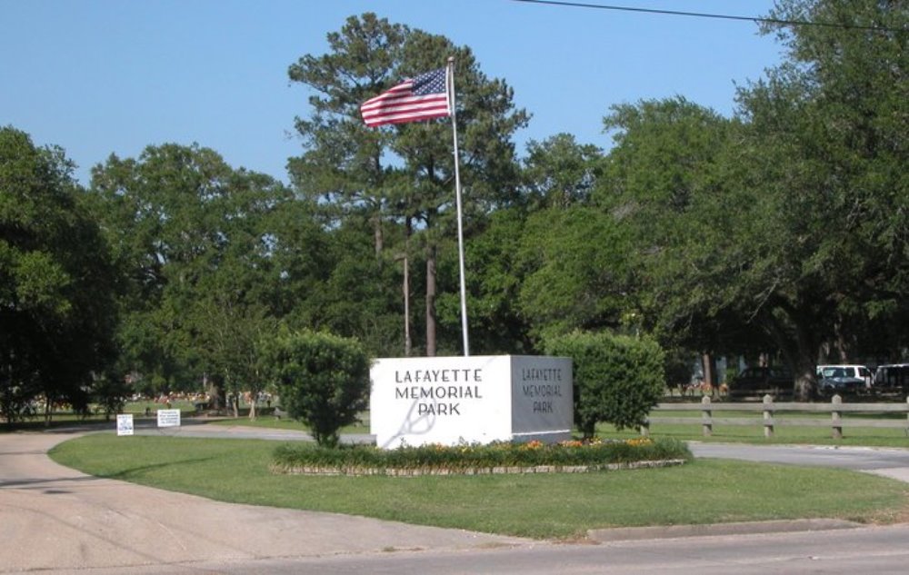 American War Graves Lafayette Memorial Park #1