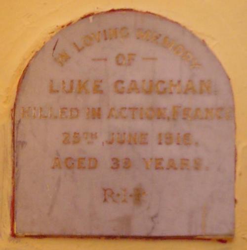 Gedenkteken Luke Gaughan #1