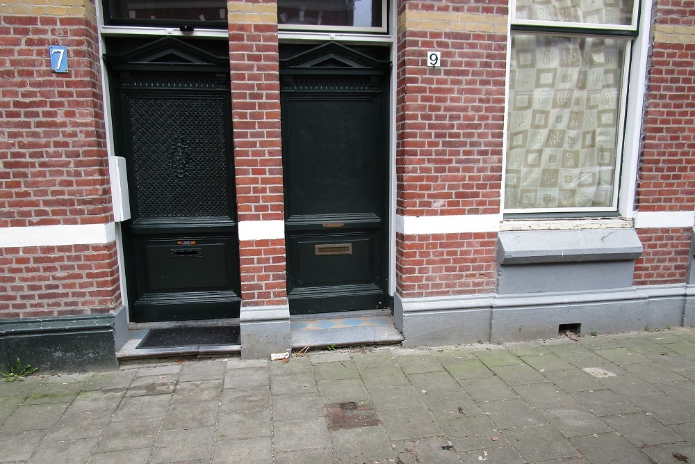 Stolperstein Paul Krugerstraat 9 #3