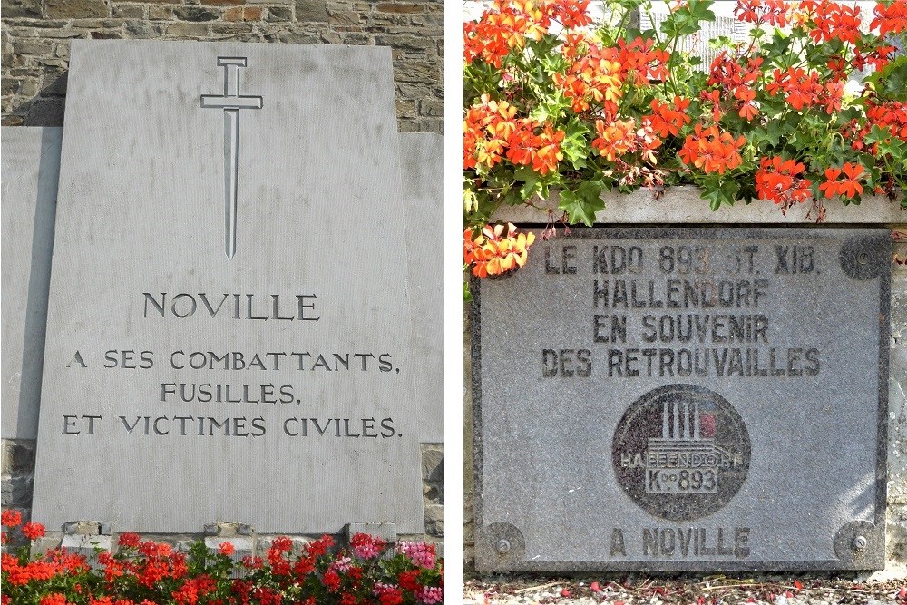 Monument Burgerslachtoffers Noville #3
