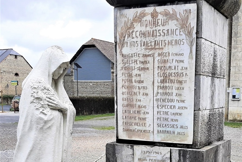 Oorlogsmonument Assat #4