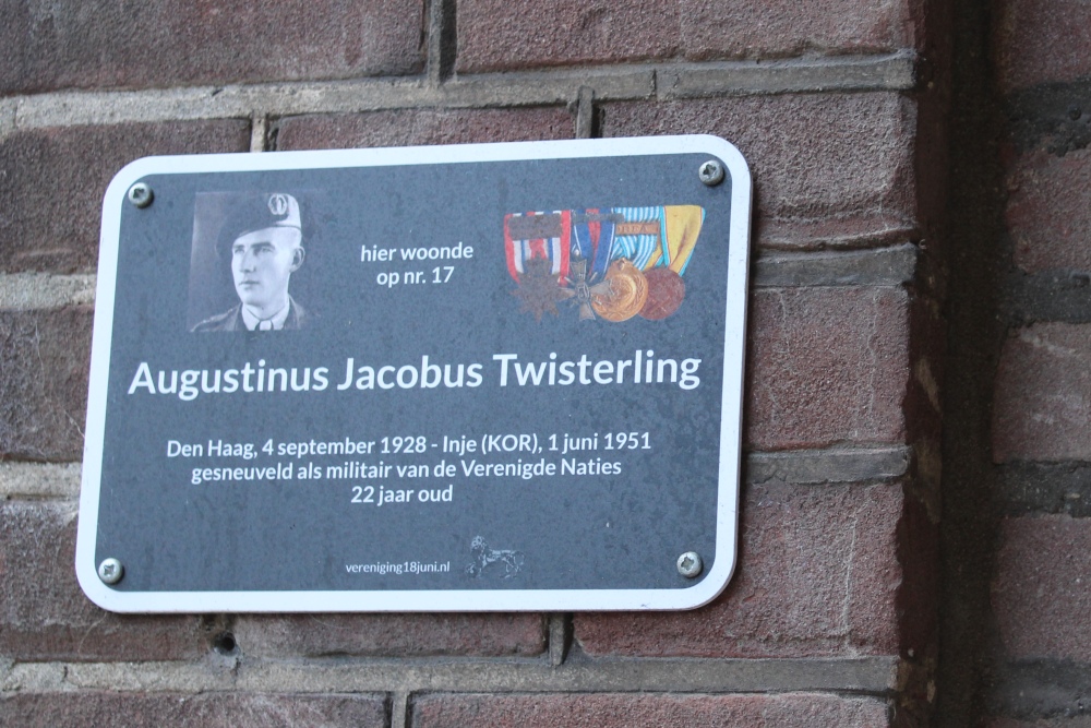 Dodenplaquette Acaciastraat 17 #1